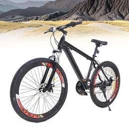 Fetcoi Mountainbike 26 Zoll 21-Gang-Mountainbike für Erwachsene, Citybike, Fahrrad für Frauen und Männer, Rahmen aus Kohlenstoffstahl, Doppelscheibenbremse, einteiliges, leichtes Teenager-Fahrrad