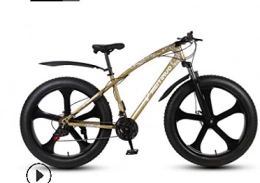 peipei Fahrräder 26 Zoll Doppelscheibenbremse breiter Reifen Fahrrad mit Variabler Geschwindigkeit Erwachsenen Mountainbike Stodmpfung Rennrad-15_Zwei Vier