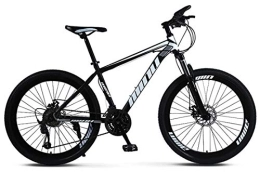 JFSKD Fahrräder 26 Zoll Mountainbike Fahrrad - Vollfederung Mountain Bike Unisex für Herren, Damen oder Jungen, Fully mit 21 Gang Schaltung und Scheibenbremsen, Black Spoke Wheel, 21