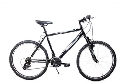 SPRICK Fahrräder 26 Zoll MTB Fahrrad Vortex Hill 100 Mountain Bike Shimano Tourney schwarz Glanz