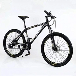 CHHD Fahrräder Adult Youth Mountainbike High Carbon Stahl Doppelscheibenbremse Fahrrad 26 Zoll * 19 Zoll, Mehrfarbig Optional