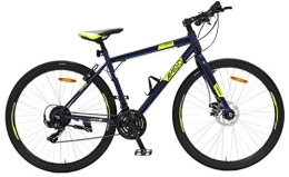 amiGO Fahrräder Amigo Control - Mountainbike für Damen und Herren - 28 Zoll - Shimano 21-Gang - geeignet ab 160 cm - mit Handbremse, Scheibenbremse und fahrradständer - Blau