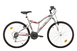 BACHINI Fahrräder Bachini Canyon Mountainbike 66 cm (26 Zoll), halbstarr, 18 Gänge, Teleskopgabel – Bremsen: V-Brakes