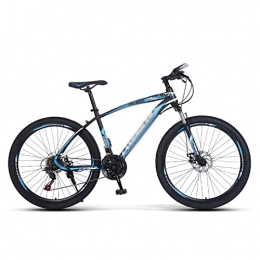 BaiHogi Fahrräder BaiHogi Profi-Rennrad, Erwachsene Mountain Bike, 26-Zoll-Räder, Carbon-Stahlrahmen, Doppelscheibenbremsen, abschließbare Federung, mehr Farben / Weiß / 24 Geschwindigkeit