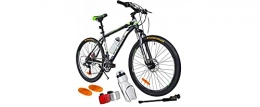 BDW Fahrräder BDW Mountainbike Shimano 18 Gang Schaltung, Scheibenbremse 26 Zoll Reifen | 18 Zoll Rahmen MTB | Additive ! VIELE Farbe (Grün)