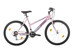BIKE SPORT LIVE ACTIVE Fahrräder BIKE SPORT LIVE ACTIVE 26 Zoll Bikesport Adventure Mädchenfahrrad Damen Fahrrad Mountainbike, Shimano 18 Gang (Weiß Rosa)