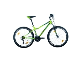 Bikesport  Bikesport Fahrrad MTB Mountainbike Fully Full Suspension 26 Zoll Parallax Shimano 18 Gang (Schwarz Neon Grün)