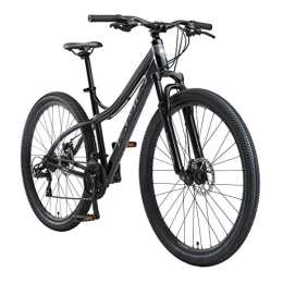 BIKESTAR Fahrräder BIKESTAR Hardtail Aluminium Mountainbike Shimano 21 Gang Schaltung, Scheibenbremse 29 Zoll Reifen | 18 Zoll Rahmen Alu MTB | Schwarz & Grau