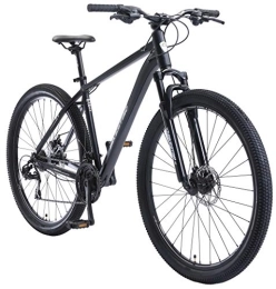 BIKESTAR Fahrräder BIKESTAR Hardtail Aluminium Mountainbike Shimano 21 Gang Schaltung, Scheibenbremse 29 Zoll Reifen | 19 Zoll Rahmen Alu MTB | Blau Weiß