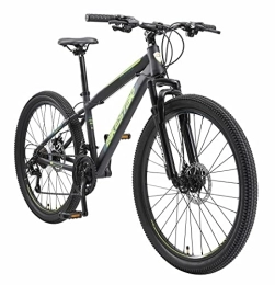 BIKESTAR Fahrräder BIKESTAR Hardtail Mountainbike Shimano 21 Gang Schaltung, Scheibenbremse 26 Zoll Reifen | 15 Zoll Rahmen MTB | Schwarz