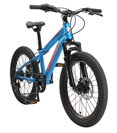 BIKESTAR Fahrräder BIKESTAR Kinder Fahrrad Mountainbike 7 Gang Shimano, Scheibenbremse ab 6 Jahre | 20 Zoll Kinderrad MTB | Blau