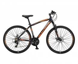 breluxx Fahrräder breluxx 28 Zoll Trekking Aluminium Magnetic Sport 2D, Scheibenbremsen - orange mattlackierung, 21 Gang Shimano - Modell 2019