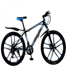 CDPC Fahrräder CDPC Leichte 24-Gang-, 27-Gang-Mountainbikes, starker Aluminiumrahmen, Cross-Country-Fahrräder, Herren- und Damenräder aus Kohlefaser mit Variabler Geschwindigkeit (Farbe: D, Zoll: 24 Zoll)
