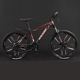 CPY-EX Fahrräder CPY-EX 26 Zoll Fahrrad Mountainbike, Aluminium Rahmen, Doppelscheibenbremse, 21 / 24 / 27 / 30 Geschwindigkeit, 10 Schneidrad, C, 24