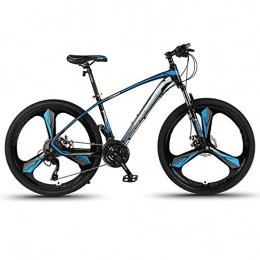 CuiCui Fahrräder CuiCui Fahrrad Mountainbike 30-Gang 27, 5 Zoll Aluminiumlegierung Rennräder 3 Schneidräder Fahrräder Doppelscheibenbremsen, Blau