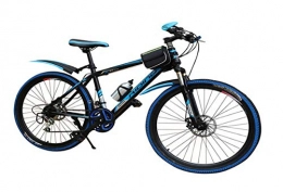 DALING Fahrräder DALING Herren Mountainbikes Dual Disc Brakes Aluminiumrahmen 7-Gang-Schaltungen 26-Zoll-Reifen-Blau