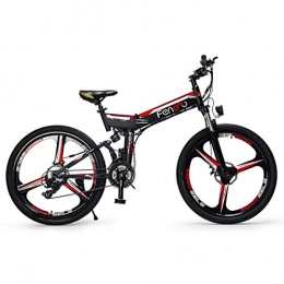 Dapang Fahrräder Dapang 26-Zoll-Mountainbike aus Magnesiumlegierung, Klapprad mit 8 Gangstufen, Shimano 24-Fach, ultraleichter Rahmen matt, Black