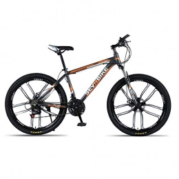 DGAGD Fahrräder DGAGD 26 Zoll Aluminiumlegierung Rahmen Mountainbike Variable Geschwindigkeit Zehnrad Rennrad-Schwarz Orange_21 Geschwindigkeit