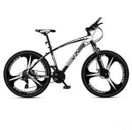 DGAGD Fahrräder DGAGD 27, 5 Zoll Mountainbike männlich und weiblich Erwachsenen superleichtes Fahrrad Speichen DREI-Messer-Rad Nr. 1-Schwarz Rot_21 Geschwindigkeit