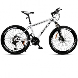 DGAGD Fahrräder DGAGD Snowbike großer Reifen 4.0 dick und breit 24 Zoll Scheibenbremse Mountainbike 40 Schneidrad-weiß schwarz_27 Geschwindigkeit