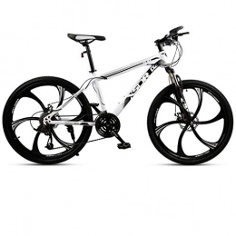 DGAGD Fahrräder DGAGD Snowbike großer Reifen 4.0 dick und breit 24 Zoll Scheibenbremse Mountainbike sechs Schneidräder-weiß schwarz_24 Geschwindigkeit
