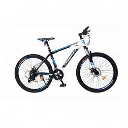 Domrx Fahrräder Domrx Mountainbike Sowohl Männer als auch Frauen Doppelscheibenbremsen-Stoßdämpfer mit Variabler Geschwindigkeit, aluminiumblau