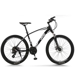 DULPLAY Fahrräder DULPLAY Mountainbikes, Unisex 24 Geschwindigkeit Shock Dual Disc Bremsen Erwachsene Fahrrad, Luxus Rennrad Fetter Reifen Aluminiumrahmen C 27.5zoll (170-190cm)
