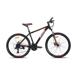 Generic Fahrräder Erwachsene Doppelfederung 24-Gang-Mountainbike, Rahmen aus Aluminiumlegierung, 26-Zoll-Rad / SchwarzRot (Schwarzrot)