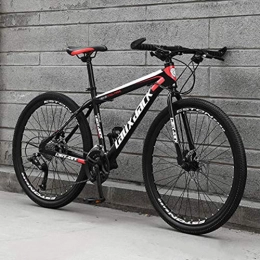 eupaja Fahrräder Eupaja Fahrrad-Mountainbike für Erwachsene, mit verstellbarer Vorderradaufhängung, 24 Geschwindigkeiten, a