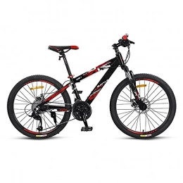 XIAXIAa Mountainbike Fahrrad, 24"Shock Mountainbike, Offroad-Fahrrad mit 27 Geschwindigkeiten, Verstellbarem Sitz und Niedrigem Spannrahmen, Doppelscheibenbremse, FüR Erwachsene / A / 158x92cm