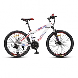 XIAXIAa Mountainbike Fahrrad, 24"Shock Mountainbike, Offroad-Fahrrad mit 27 Geschwindigkeiten, Verstellbarem Sitz und Niedrigem Spannrahmen, Doppelscheibenbremse, FüR Erwachsene / B / 158x92cm