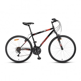 XIAXIAa Mountainbike Fahrrad, 26"Mountainbike, 18-Gang-Stoßdämpferfahrrad, mit niedrigem Kohlenstoffstahlrahmen mit geringer Spannweite, mechanische Doppelscheibenbremse, für Erwachsene und Jugendliche, rutschfest