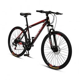 XIAXIAa Fahrräder Fahrrad, Mountainbike, 24 Zoll 26-Gang-StoßDäMpfer-Fahrrad, mit Rahmen aus Kohlenstoffhaltigem Stahl, FüR Erwachsene, Doppelscheibenbremse, Design mit Geringer Spannweite / A / 172x96cm
