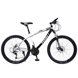 Fahrräder Adult Mountainbike 24 Zoll, 21/24 Geschwindigkeit mit Doppelscheibenbremse, Adult MTB aus Kohlenstoffstahl, Hardtail-Fahrrad mit verstellbarem Sitz Student Bicycle