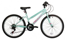 Falcon Kinder-Mountainbike Aurora, grn und pink, Stahlrahmen 33 cm, 18 Gnge vorne und hinten, V-Brake-Bremse, Reifenprofil: 4,95 cm breit