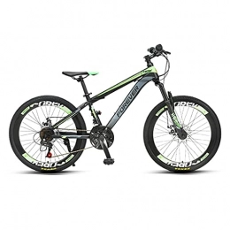 FCYIXIA Fahrräder FCYIXIA Mountainbikes 24 Geschwindigkeitsfahrräder for Jugendliche mit vorderen und hinteren mechanischen Scheibenbremsen for 140-170cm Jungen und Mädchen (Farbe: rot) zhengzilu (Color : Green)