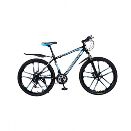 Feiteng Fahrräder Feiteng 2020 neues hochwertiges Mountainbike, Offroad-Mountainbike aus Stahl, Rahmen aus hochkohlenstoffhaltigem Stahl 26 Zoll 21-Gang-Fahrrad, Blau