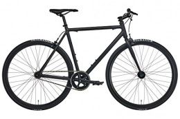 FIXIE INC CYCLES-FOR-HEROES.COM Fahrräder Fixie Urban-Bike Blackheath Black 2018 ist EIN leichtes City-Rad in Matt-Schwarz | Cooles Fixed-Gear Fahrrad mit 28-Zoll Reifen