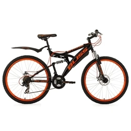 Shop Love Fahrräder Fully Mountainbike Bliss 26 Zoll schwarz-orange