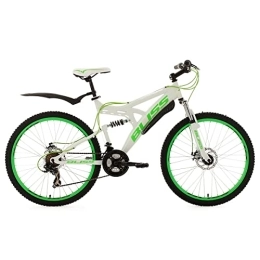 Shop Love Fahrräder Fully Mountainbike Bliss 26 Zoll weiß-grün Mountainbikes