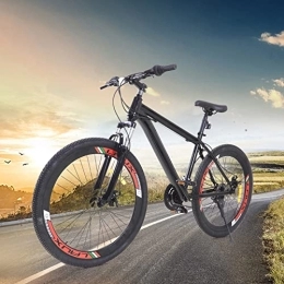 Futchoy Fahrräder Futchoy 26 Zoll 21-Gang-Mountainbike, Kohlenstoffstahl Mountainbike Positionierschwungrad, Fahrräder, Cityfahrrad, Einstellbare Höhe, für Jugendliche und Erwachsene