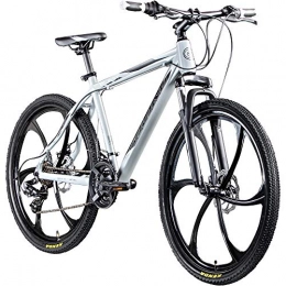 Galano  Galano Blast 26 Zoll MTB Hardtail Mountainbike Fahrrad 26" Rad 21 Gang Bike (grau, 46 cm)