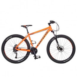 Galano Mountainbike Galano Mountainbike 27, 5 Zoll Hardtail MTB Fahrrad Abenaki 650B 27 Gang Bike (Coyote orange, 46 cm)