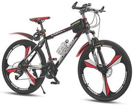 Generic Fahrräder Generic Mountainbikes Cityrder 26-Zoll-Mountainbike fr Erwachsene 27-Gang-Stadtfahrrad mit Doppelscheibenbremse (Farbe: Grn) -Rot