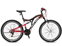 KRON Fahrräder Geroni MTB - 24 Zoll - 21-Gang - Rot