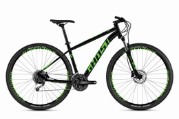Ghost Fahrräder Ghost Kato 4.9 AL U 29R Mountain Bike 2020 (S / 42cm, Night Black / Riot Green)