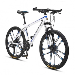 GQFGYYL-QD Fahrräder GQFGYYL-QD Mountainbike mit verstellbarem Sitz und Stoßdämpfung, 26-Zoll-Räder 27-Gang-Mountainbike mit Doppelfederung, für Erwachsene im Freien, 1