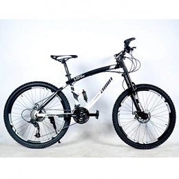 GY Faltbares Fahrrad für Männer und Frauen Tragbares ultraleichtes 26-Zoll-Fahrrad mit Variabler Geschwindigkeit und Stoßdämpfung für Erwachsene-Weiß_27 Geschwindigkeit
