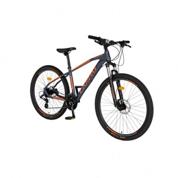 GYP Fahrräder GYP Mountainbike für Erwachsene, 27, 5-Zoll-Räder, 18-Zoll-Aluminiumrahmen für Herren / Damen, mit Federaufhängung, mit Stoßschutzscheibe, hydraulischem Bremskabel