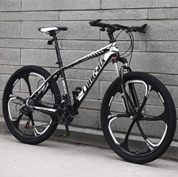 HCMNME Mountainbike HCMNME Hochwertiges langlebiges Fahrrad Hardtail Mountain Bikes, Leichte High-Carbon Stahlrahmen MBT-Fahrrad mit stodmpfender Gabel- und Doppelscheibenbremse Aluminiumrahmen mit Scheibenbremsen